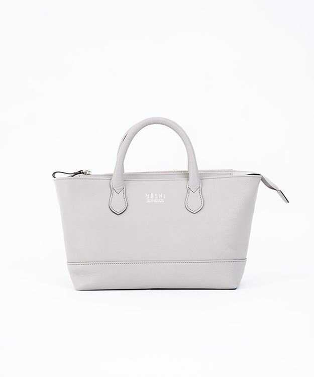 YUSHI EPICE-2WAY HANDBAG ハンドバッグ ショルダーバッグ 2WAY ライトグレー