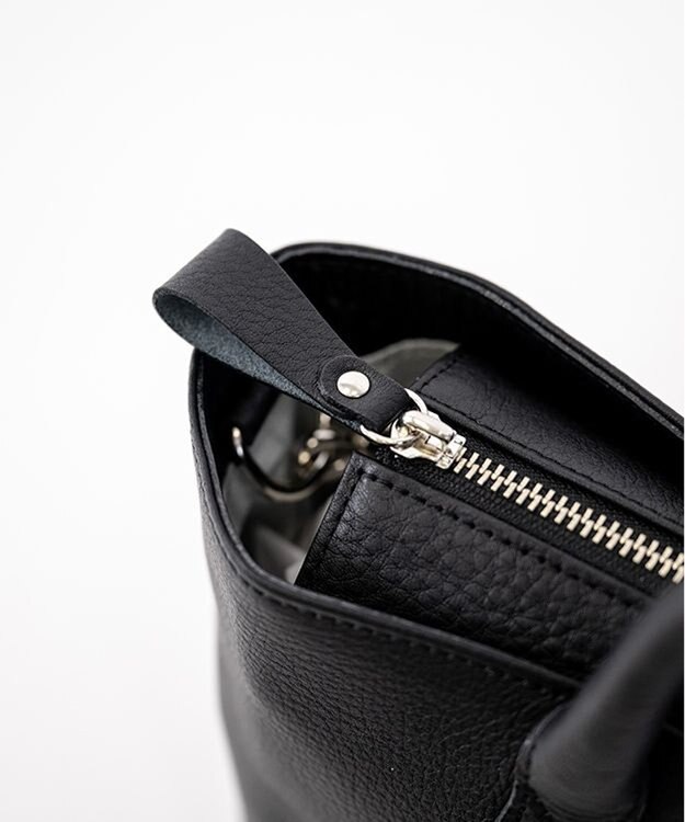 YUSHI EPICE-2WAY HANDBAG ハンドバッグ ショルダーバッグ 2WAY ブラック