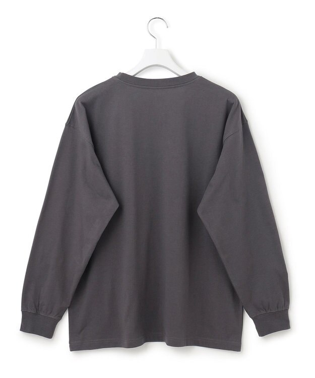 J.PRESS YORK STREET 【UNISEX】ワンポイントロゴTシャツ グレー系