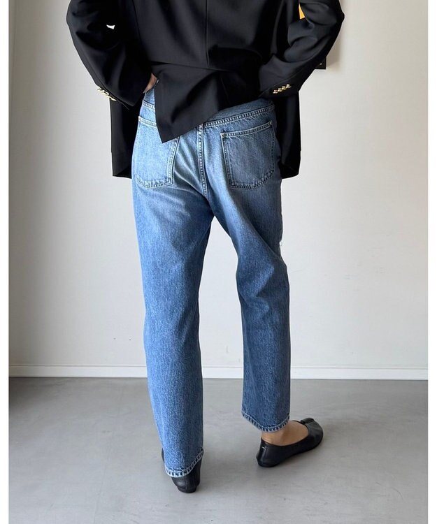 坪田あさみさんコラボ>SALUU STRAIGHT ANKLE / woadblue 坪田あさみさんコラボ>SALUU STRAIGHT ANKLE / woadblue