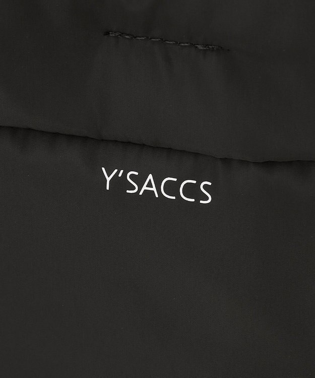 Y'SACCS ドローストリング コンビカラーリュックサック ブラック