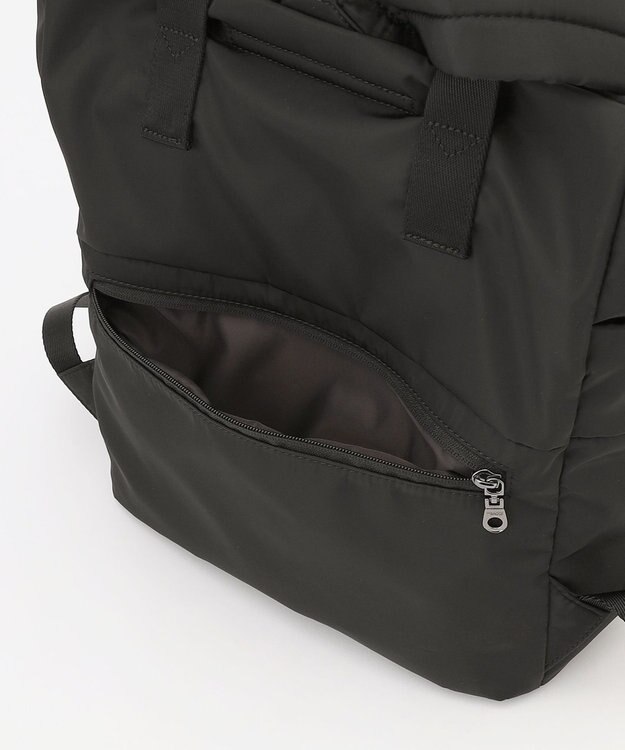 Y'SACCS ドローストリング コンビカラーリュックサック ブラック