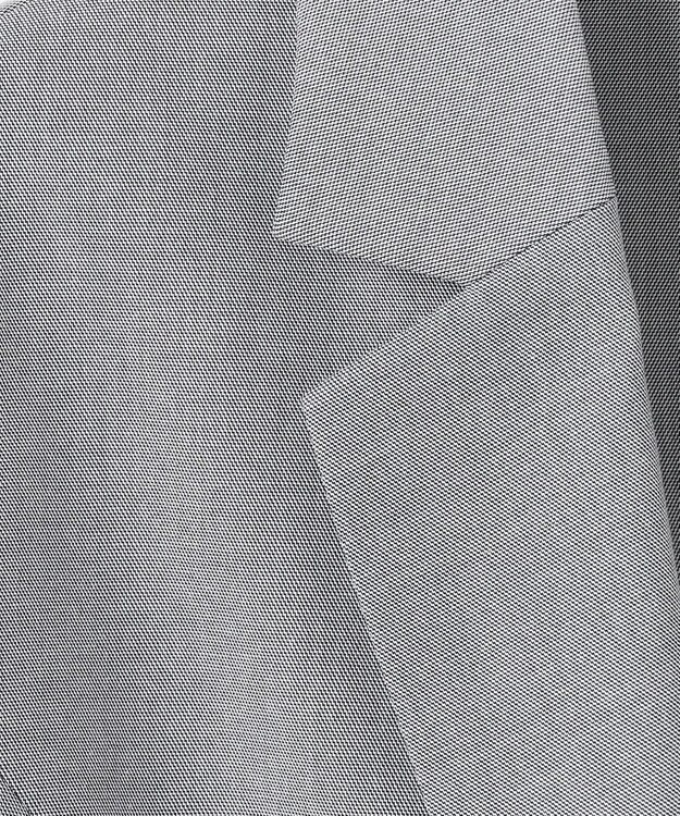 J.PRESS LADIES 【セットアップ対応・洗える・撥水・防汚】コットンFITTYシャーク テーラード ジャケット ライトグレー系