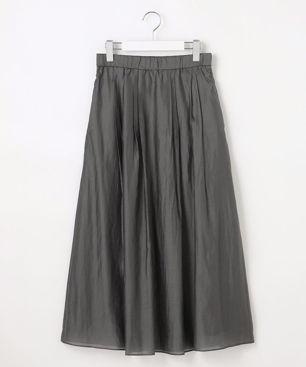 自由区 【カタログ掲載・セットアップ対応】エアリーローンプレーン スカート スレート