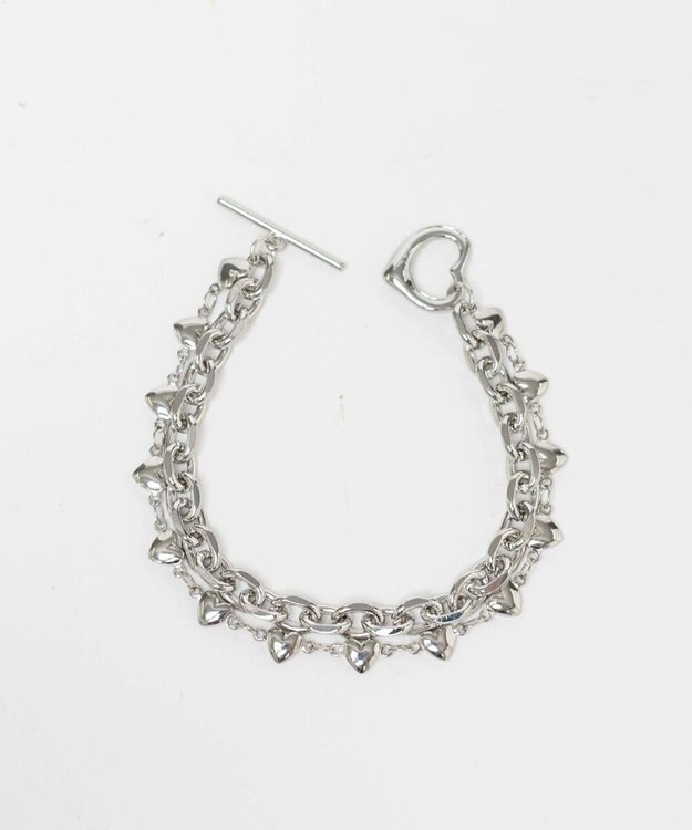 WEGO L2連モチーフチェーンブレス 柄1