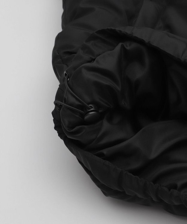 WEGO 【ユニセックス着用ITEM/MLサイズ展開】パファーグラフィックブルゾン ブラック