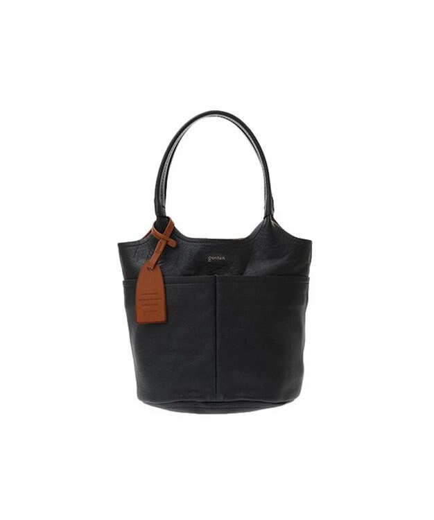genten タスカ バケツ型トート ネイビー