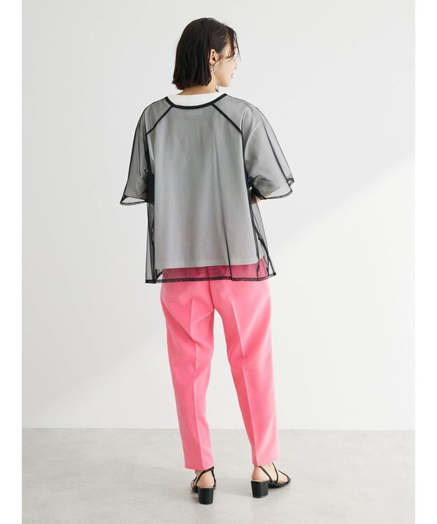 Green Parks ＳＥＴ２点　チュール＋ロゴＴｅｅ Black