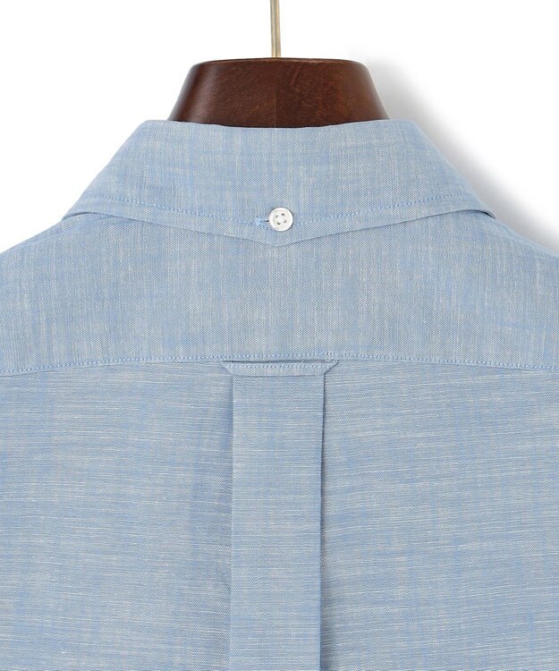 J.PRESS MEN アメリカンコットン ダンガリーシャツ サックスブルー系