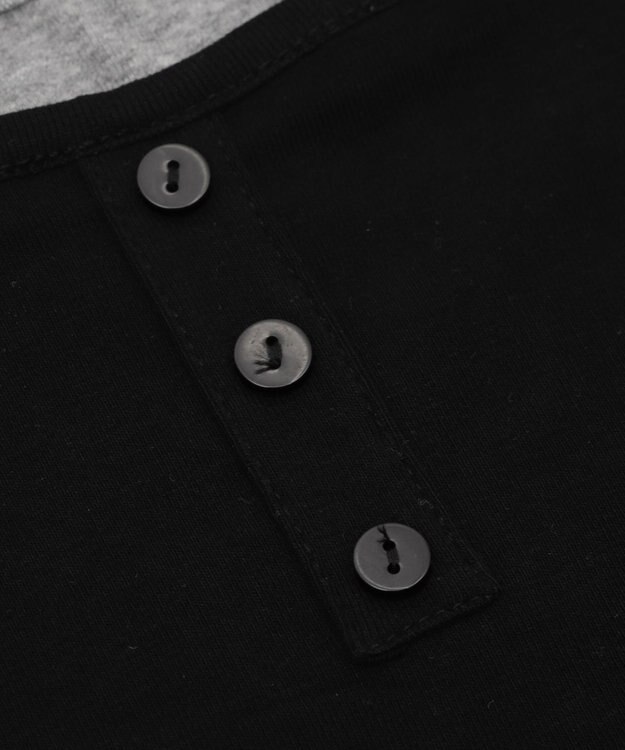 WEGO メタルパッチレイヤードピチTOP ブラック