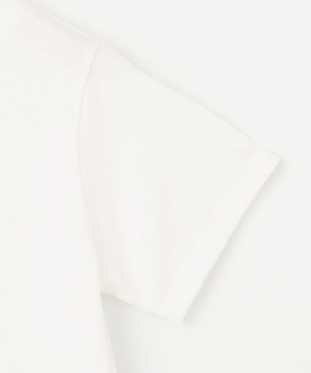 組曲 L クールプレーティング天竺プリーツ カットソー アイボリー系