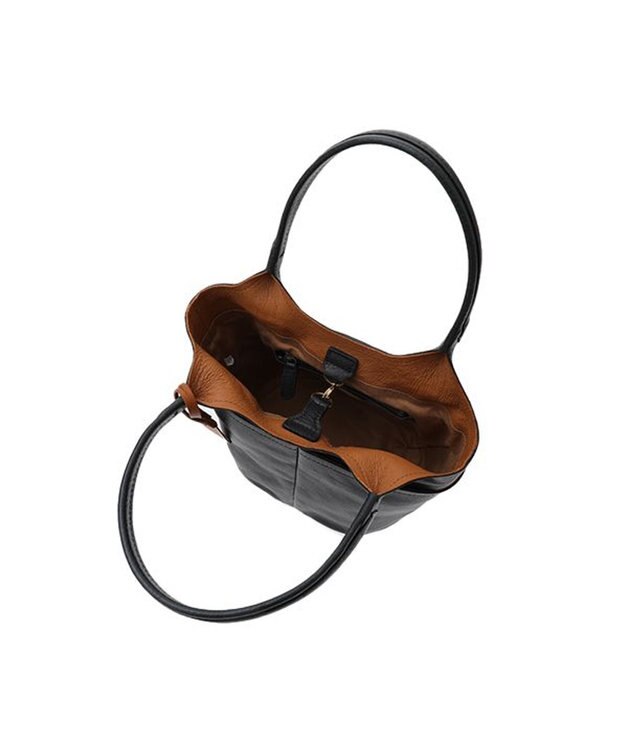 genten タスカ バケツ型トート ネイビー