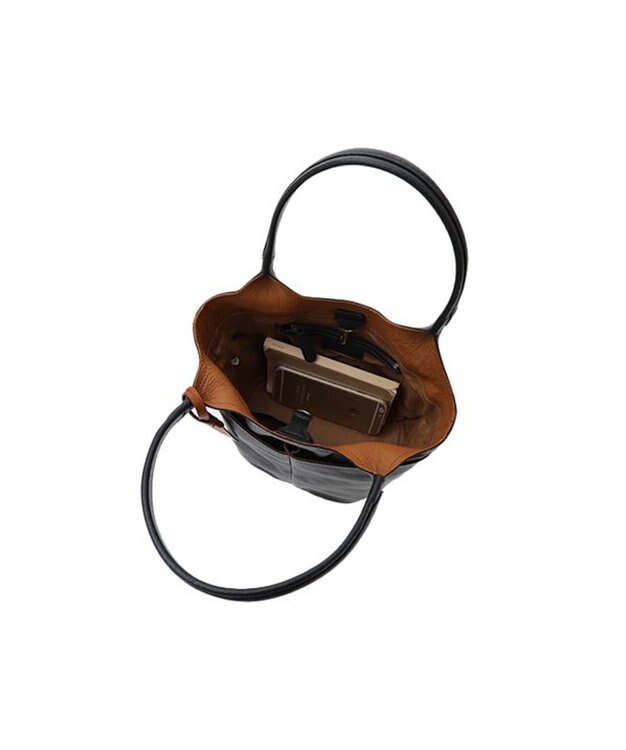 genten タスカ バケツ型トート ネイビー