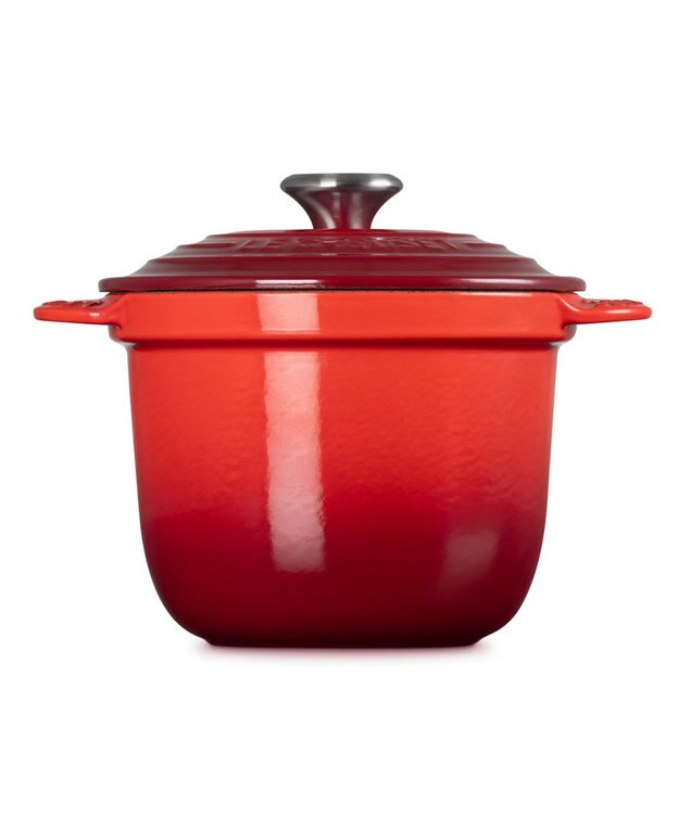 YAMATO テーブル＆キッチン 【ル・クルーゼ】ココット・エブリィ18cm  チェリーレッド レッド