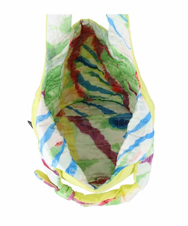 tsumori chisato CARRY Yama Kumo ハンドバッグ トートバッグ リバーシブル イエロー