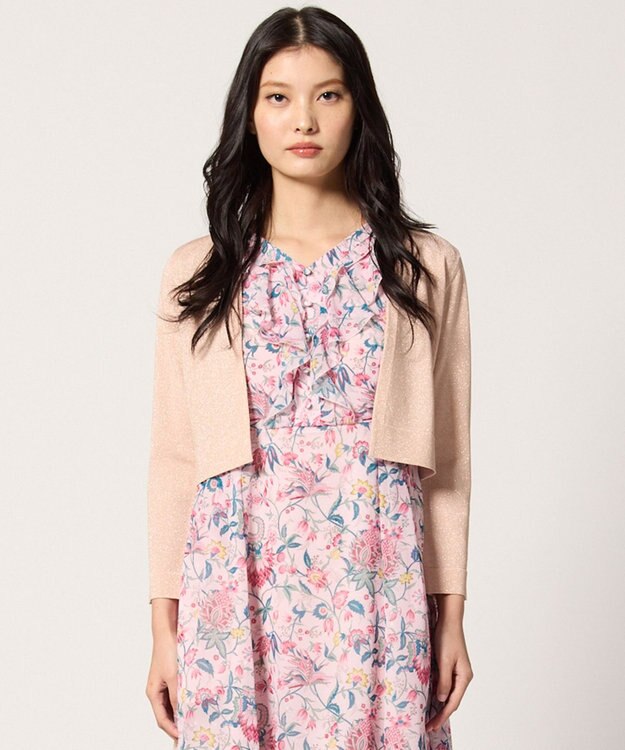 TOCCA AIRLY WINGS BOLERO ボレロ ピンク系5