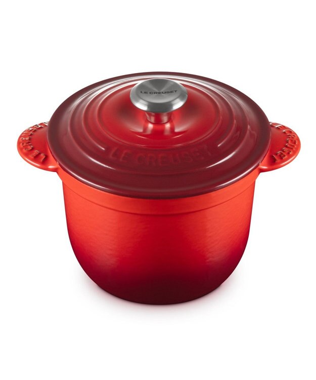 YAMATO テーブル＆キッチン 【ル・クルーゼ】ココット・エブリィ18cm  チェリーレッド レッド