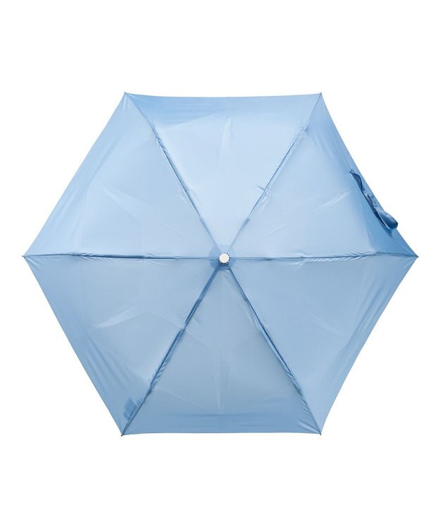 MOONBAT 【3秒でたためる傘/コンパクト】urawaza 小町(ウラワザ コマチ)  折りたたみ傘 無地 50cm ターコイズブルー