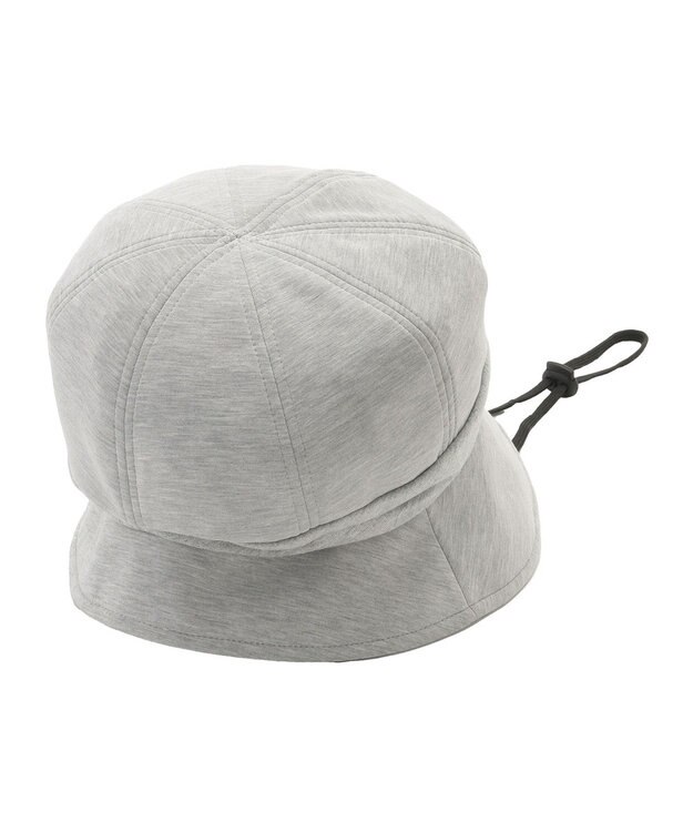 MOONBAT 【UVカット/遮光100%/接触冷感】洗えるスウェットキャスケット 軽量/手洗いOK/サイズ調整可能/ポケッタブル グレー