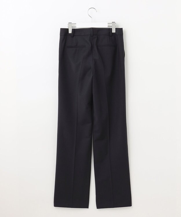 J.PRESS LADIES S BAHARIYE SOLID ストレート パンツ ネイビー系