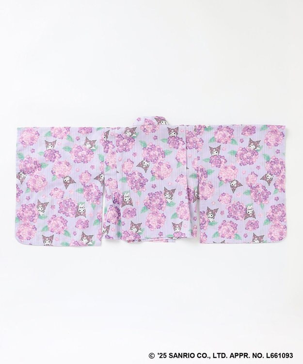 ANY KIDS 【any FAM×サンリオキャラクターズ】2WAY 浴衣セット クロミ×紫陽花