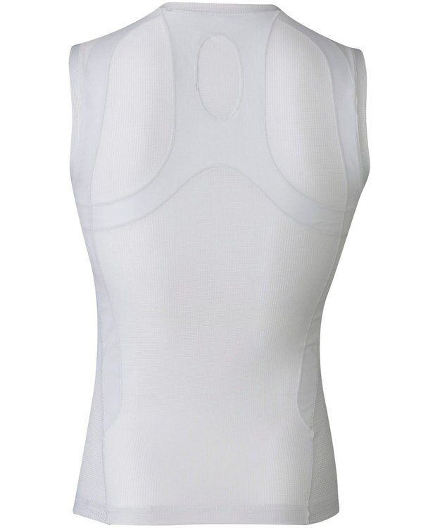 CW-X 【MEN】 CW-X 機能性トップス 【JYURYU TOP】 メッシュ ノースリーブ 肩が動かしやすくなる 運動時の疲労を軽減 ゴルフ 球技 マラソン JAO390 /ワコール シルバーグレー