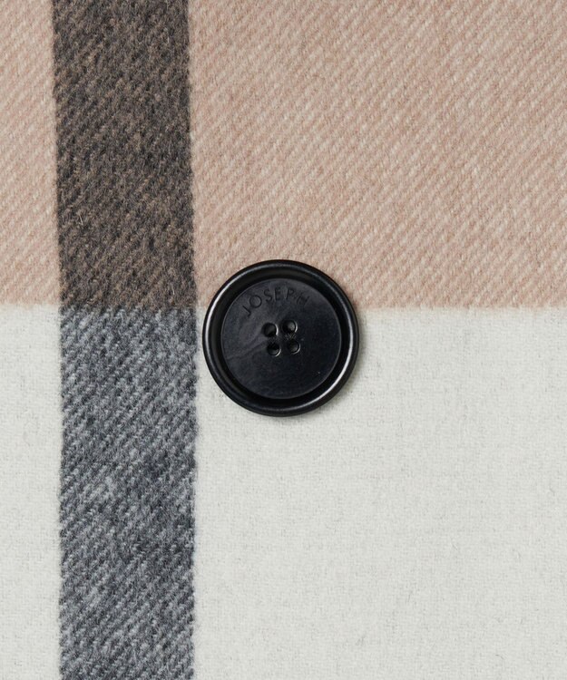 JOSEPH ダブルフェイスリバーシブル-アニメーション　ロングコート Blusher Combo