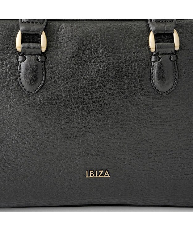 IBIZA エセンシア　牛革　2WAYバッグ（M） 黒