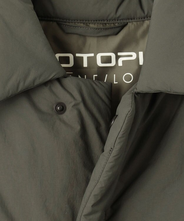 UNFILO 【訳アリ特価】HOTOPIA ロングコート ダークグリーン系