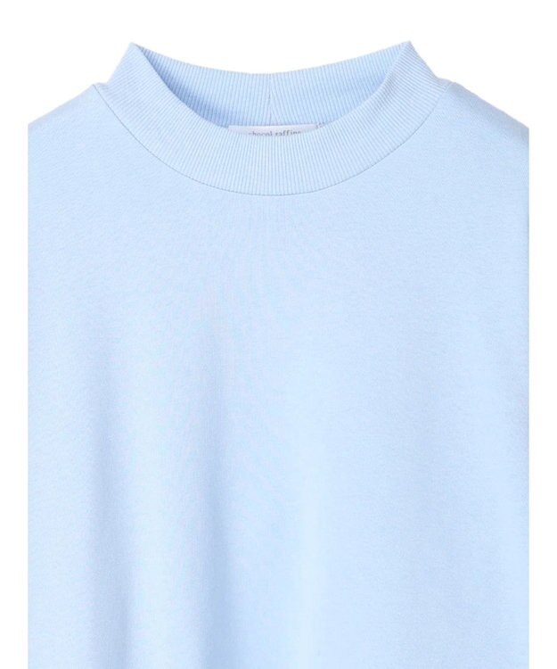 Green Parks 袖ギャザーボリューム裏毛プルオーバー Sax