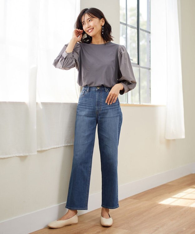 ANY 【ストレッチ・洗濯機可能】オーセンティックヴィンテージ デニム フェードインディゴ