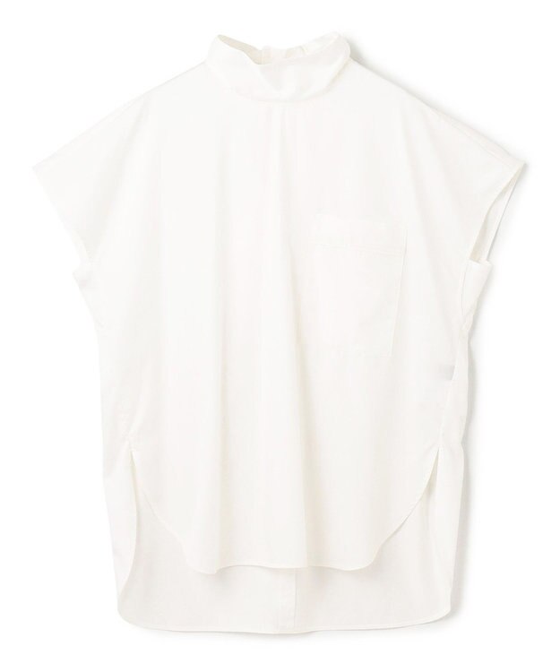 uncrave ブロードクロス ボウタイブラウス オフ