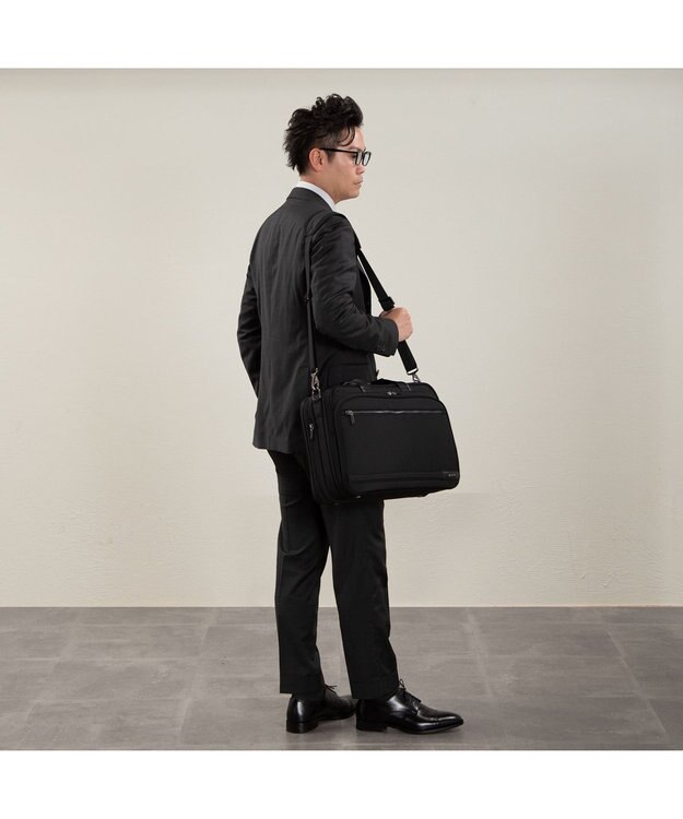 ACE BAGS & LUGGAGE ACE イグニス2 ビジネスバッグ A4 13インチ エキスパンダブル 15863 ブラック