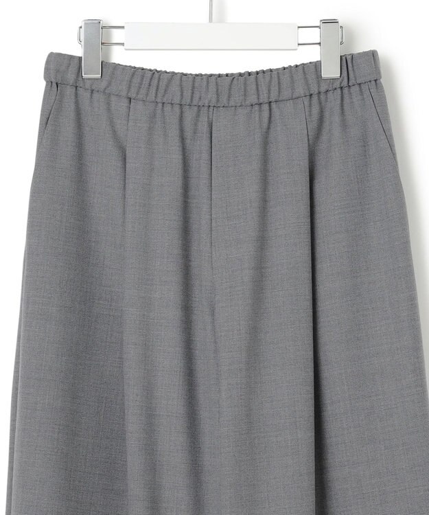 23区 S ナチュラルストレッチサキソニー バレル パンツ グレー系