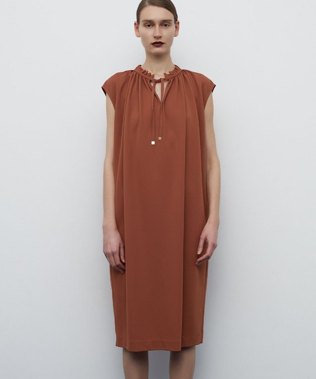 BEIGE， PALAIS / ギャザーワンピース Tan