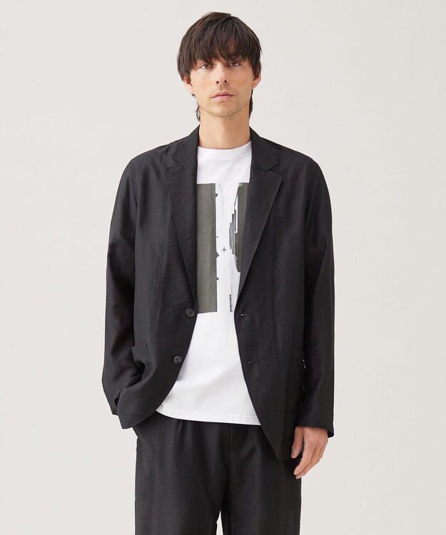 UNFILO MENS PHOTO TEE【ギフトにもおすすめ】 白×黒