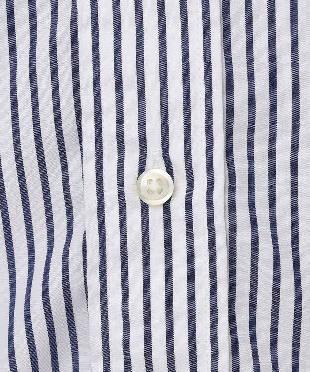 J.PRESS YORK STREET 【UNISEX】タイプライターストライプ シャツ ホワイト系1