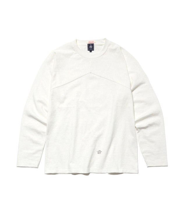 J.PRESS MEN 【J.PRESS ORIGINALS】Old Vintage Jersey Football T-shirt / Japan Made ホワイト系