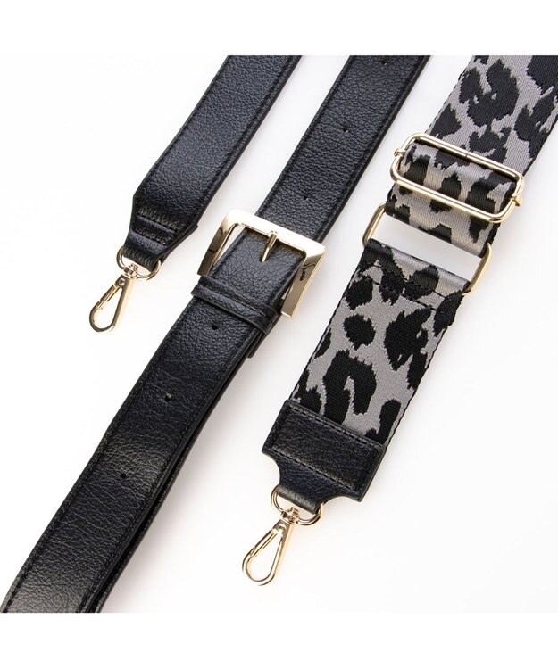 UNBILLION カシュカシュ cachecache / 2ショルダー付ボックスショルダー ブラック