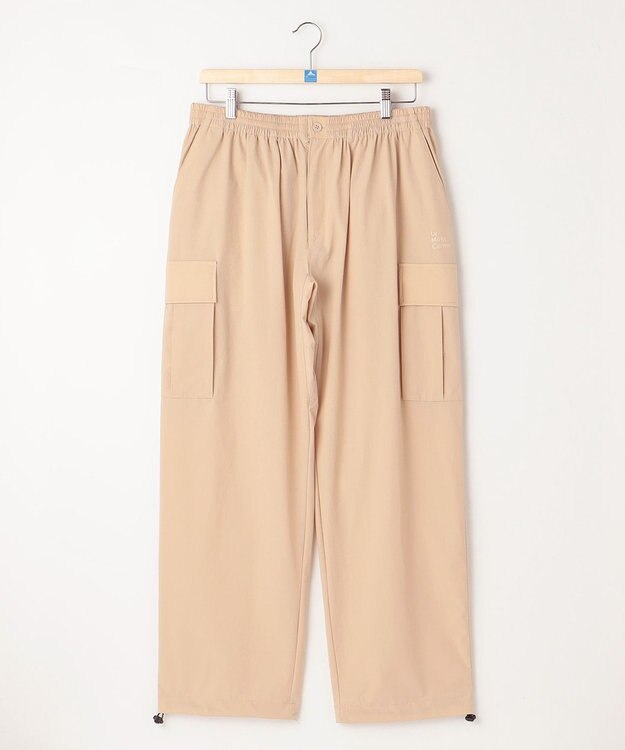 SHARE PARK MENS 【撥水・UVカット・ストレッチ・軽量 】ナイロンカーゴパンツ（Lサイズ） ベージュ系