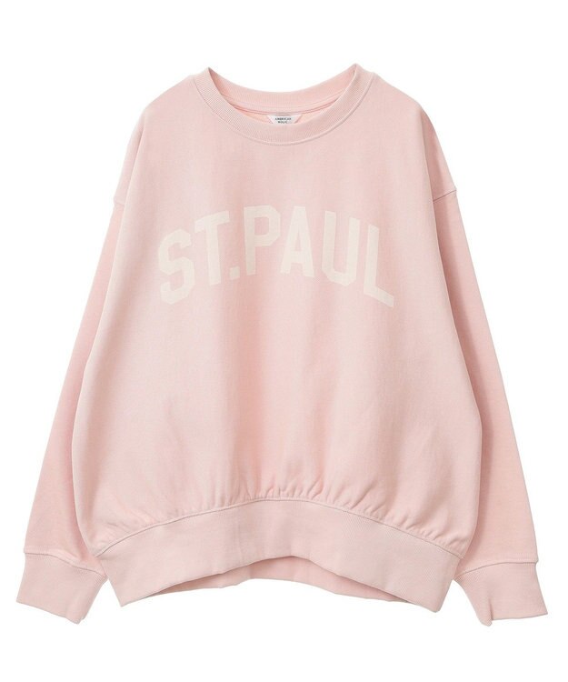 AMERICAN HOLIC ＳＴ．ＰＡＵＬロゴスウェット Pink