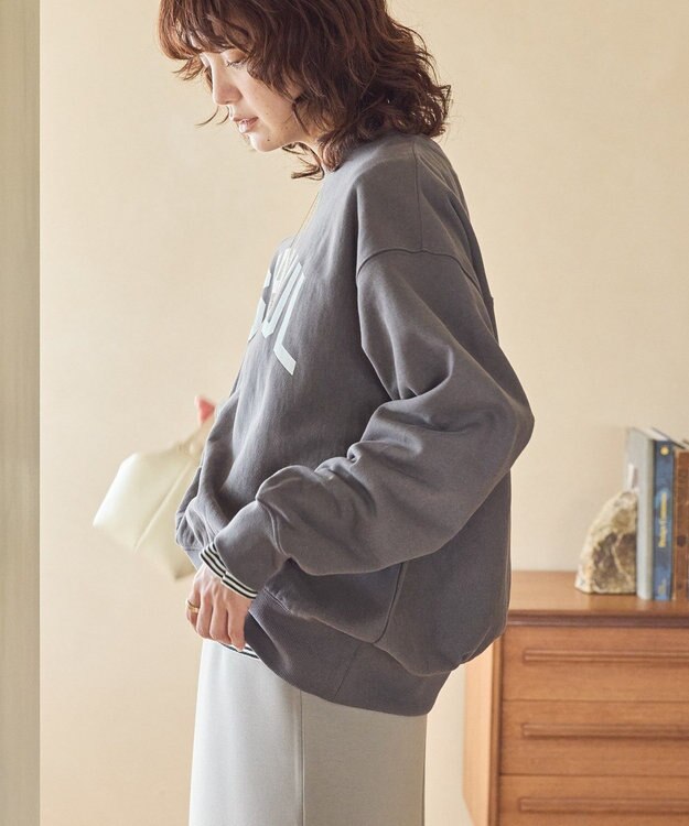 AMERICAN HOLIC ＳＴ．ＰＡＵＬロゴスウェット Charcoal Gray