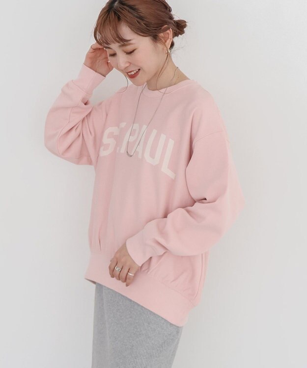 AMERICAN HOLIC ＳＴ．ＰＡＵＬロゴスウェット Pink