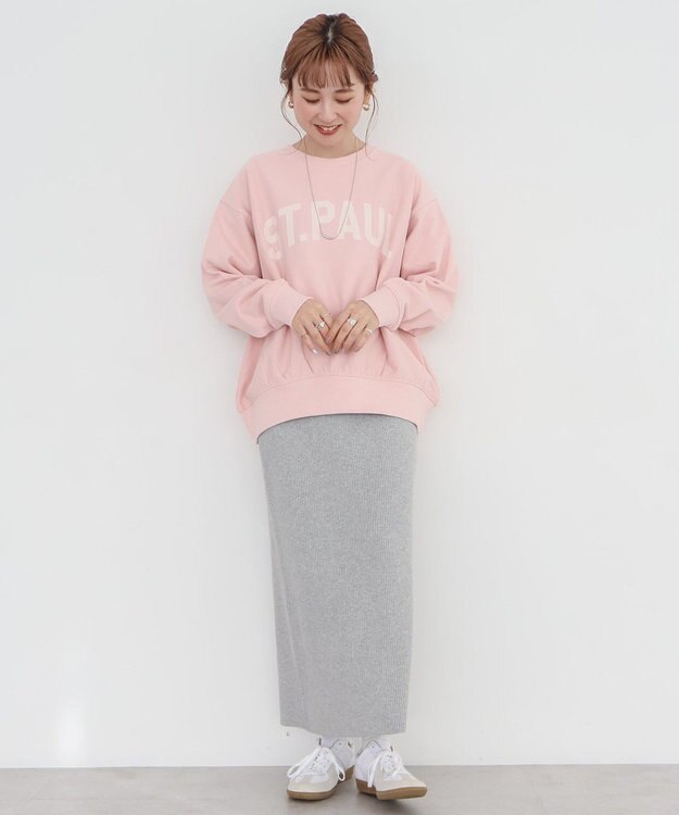 AMERICAN HOLIC ＳＴ．ＰＡＵＬロゴスウェット Pink