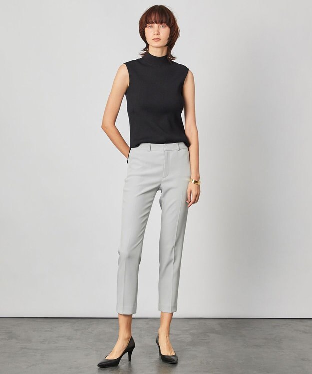 BEIGE， 【S-size】LUIZA / クロップドパンツ Ice Blue