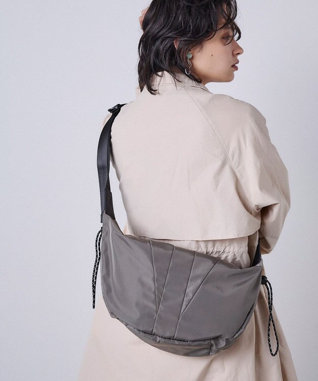 MioFIRANO SILHOUETTE C004 ショルダーバッグ はっ水 GREIGE