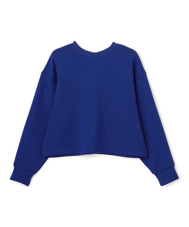 UNFILO L 【2WAY】BEAUTY FORM JERSEY ハーフZIP プルオーバー ブルー