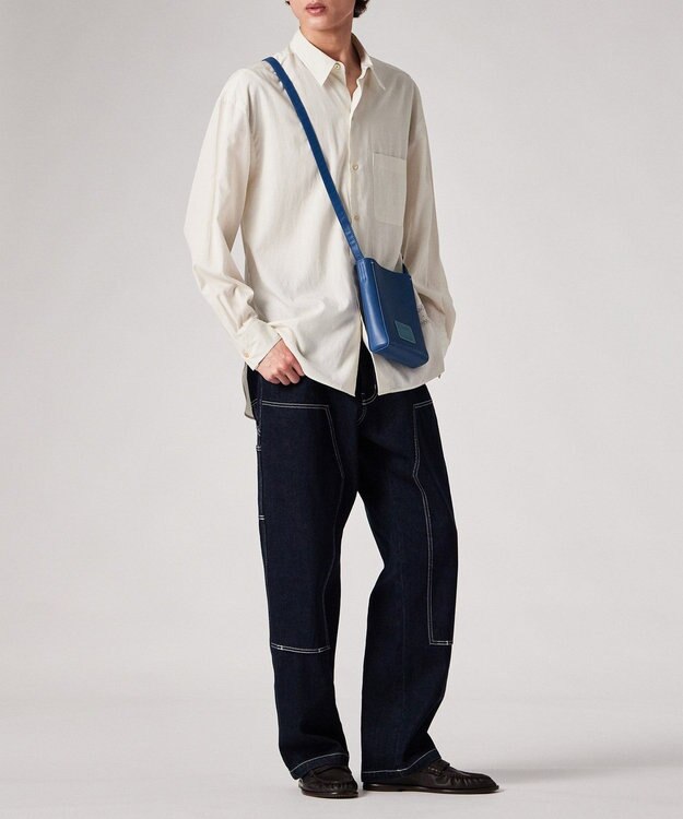 Paul Smith カラーブロックSS26 ミニショルダーバッグ ブルー