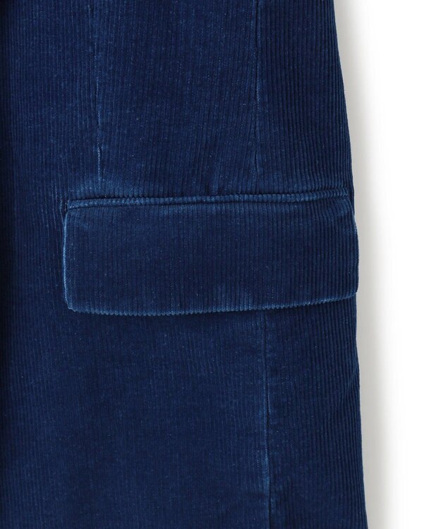 BEIGE， 【FUDGE 10月号掲載】BANGS / コットンコーデュロイテーラードジャケット Indigo