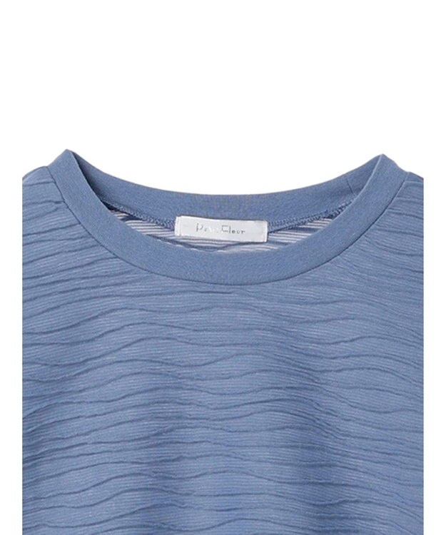 Green Parks ・Ｐｅｔｉｔ　Ｆｌｅｕｒ　ウェーブカットオーバーＴＥＥ Blue